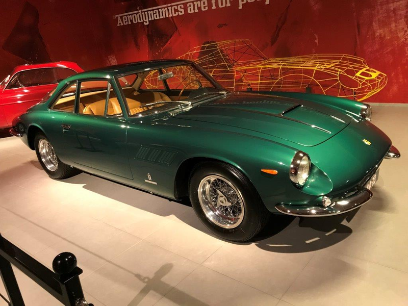 1965 500 Superfast Speziale. Originally owned by Prince Bernhard of the Netherlands, this one-off factory special is a mashup of a 500 America Superfast and a 330GT 2+2